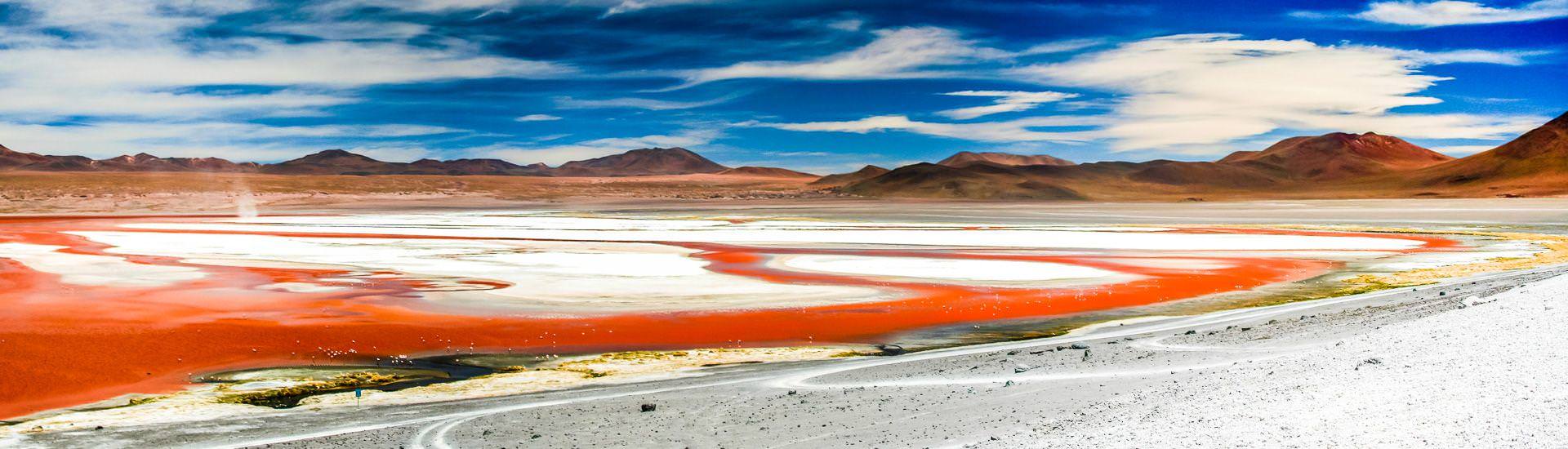 Laguna Colorada im bolivianischen Altiplano |  Dirk Stamm / Chamleon